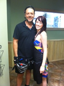 laurie with Russell Crowe